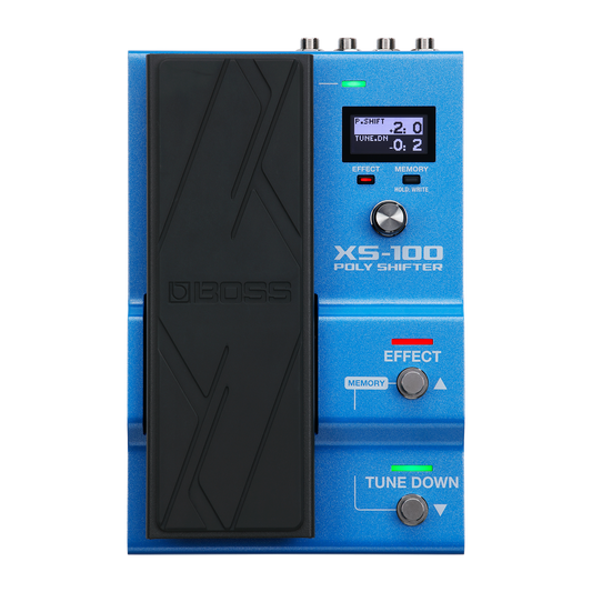 Top Down of Boss XS-100 Poly Shifter.