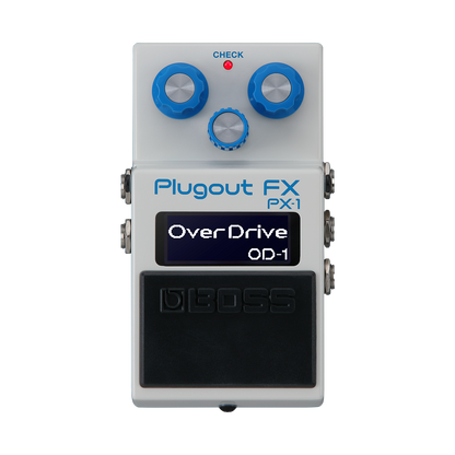 Top down of Boss PX-1 Plugout FX.