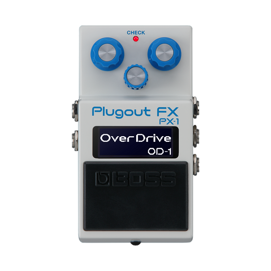 Top down of Boss PX-1 Plugout FX.