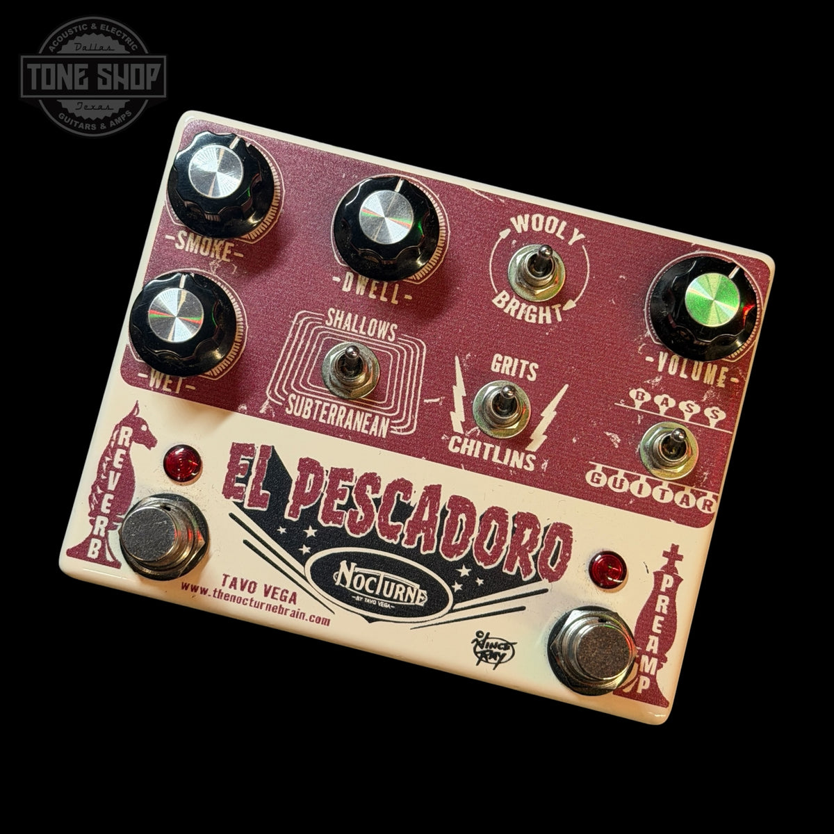 Used The Nocturn Brain El Pescadoro Reverb/Preamp TSU26071