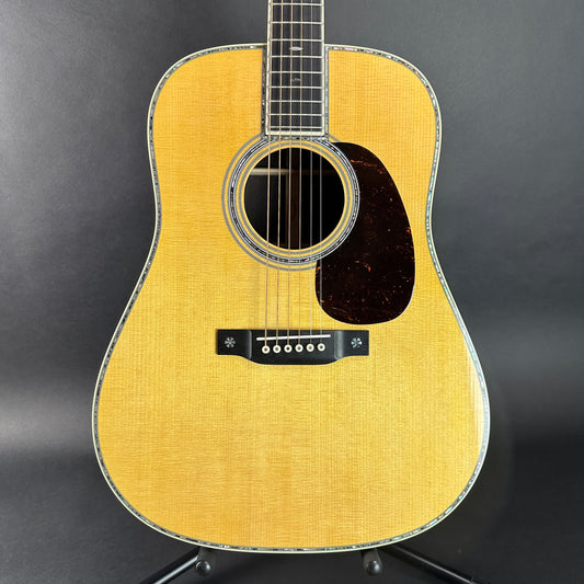 Front of Used Martin D-42 Natural.