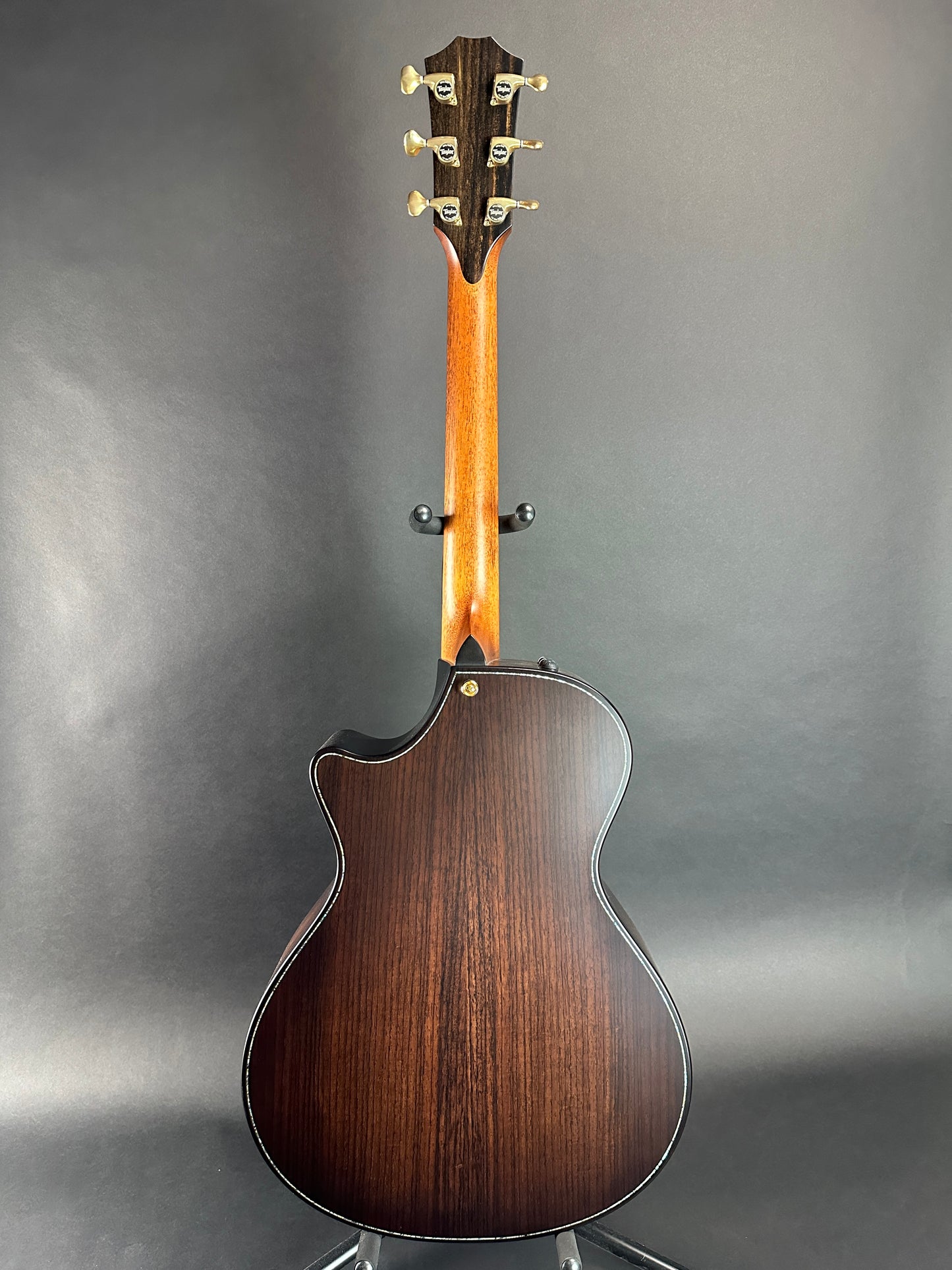 Full back of Used Taylor 912ce Builder's Edition WHB.