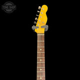 Headstock of Used Nash T-Master  Orange.