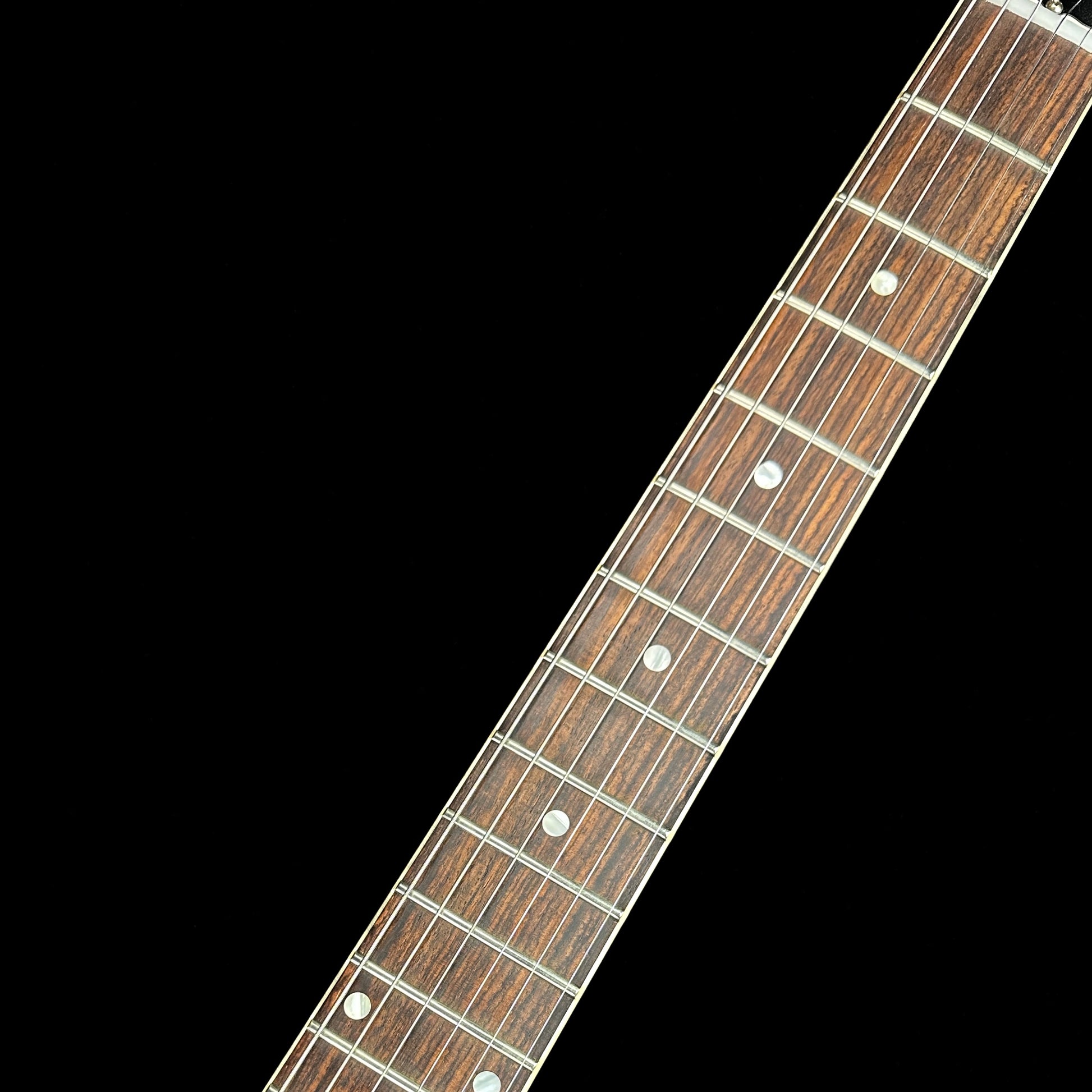 Fretboard of Used Gibson Custom Shop 1961 ES-335 Reissue VOS.