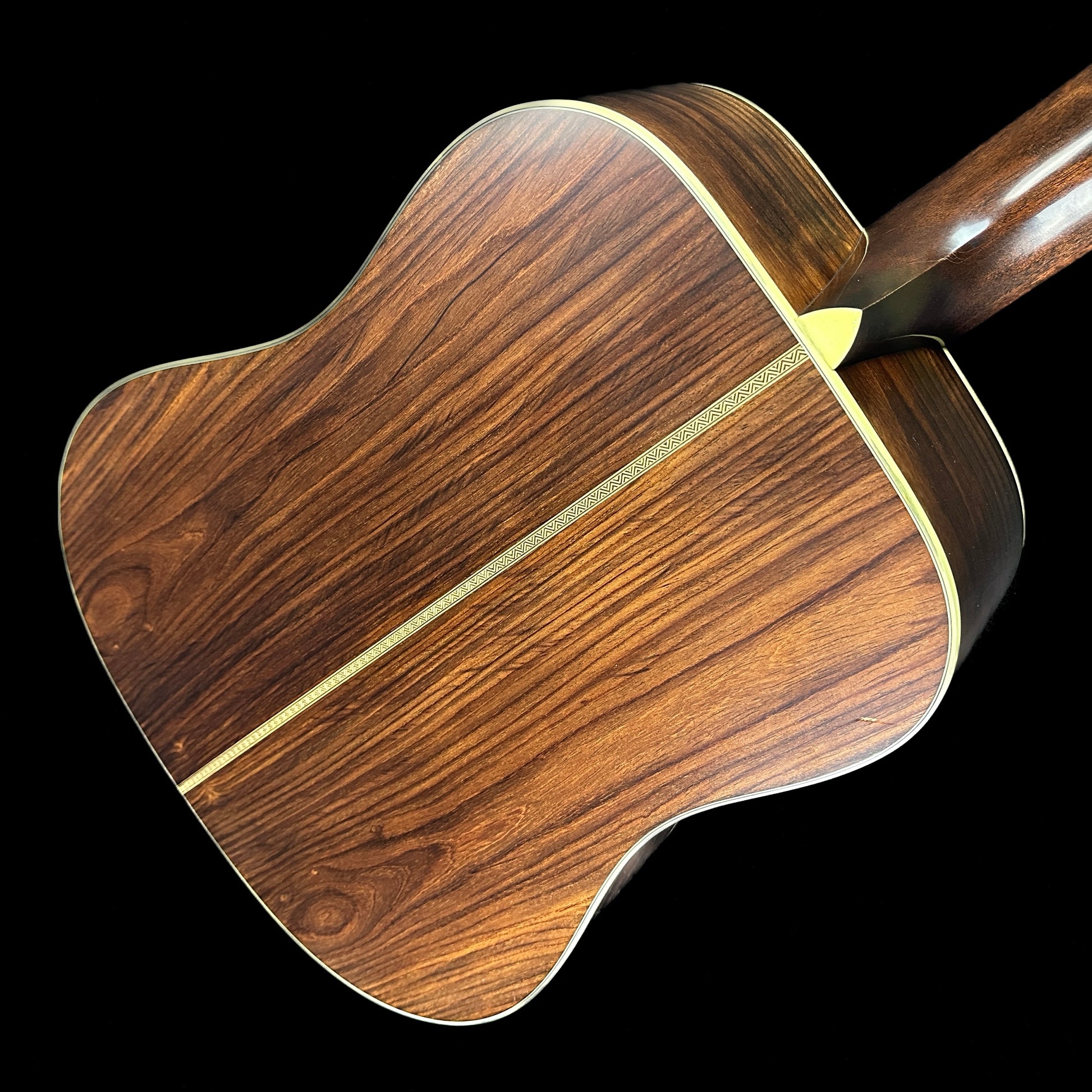Back angle of Martin D-28 Authentic 1937 VTS Aged.