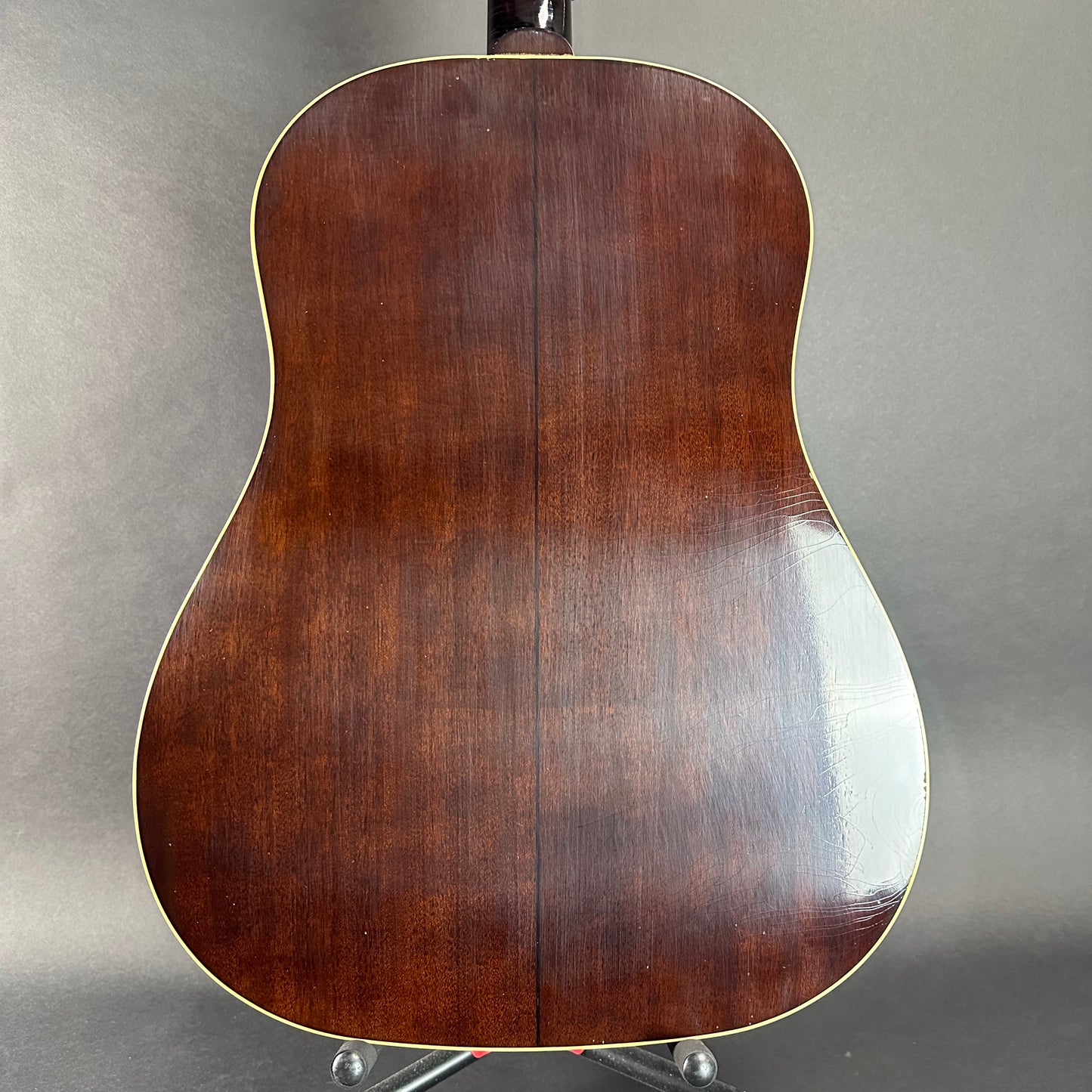 Back of Used Gibson 1942 Banner J-45 Murphy Lab.