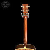 Back of headstock of Used 2024 Martin D-28.