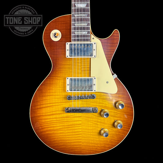 Front of Gibson Custom Shop 1960 Les Paul Standard Reissue VOS.