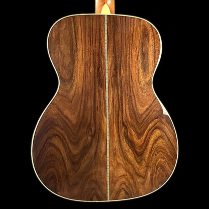 Back of Martin Custom Shop 28 Style 0000 Adirondack/WEIR.
