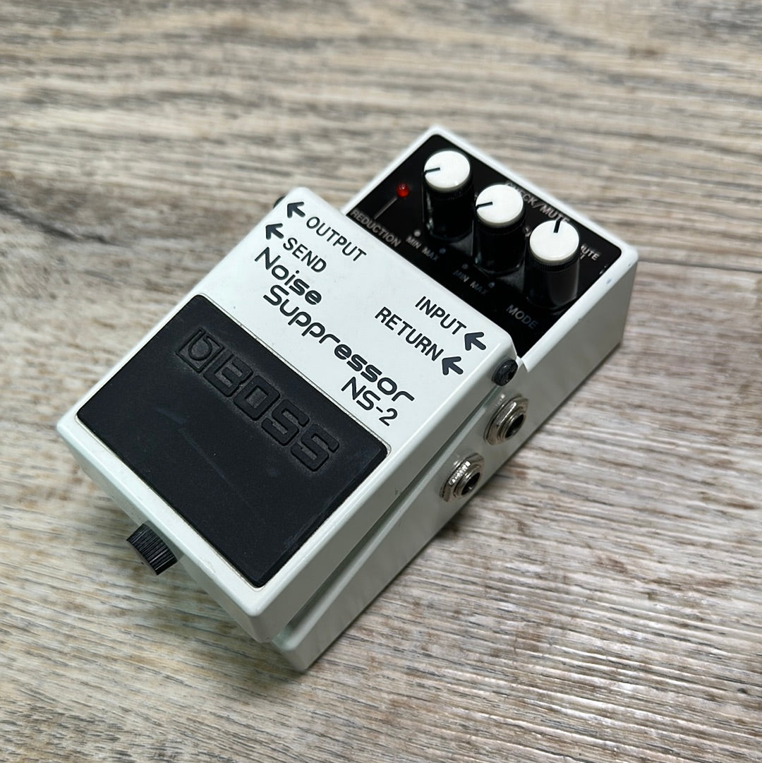 Top of Used Boss NS-2 Noise Suppressor.