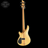 Back of Used 2020 Schecter SLS Elite 4 Black Fade Burst Bass TSS7643.