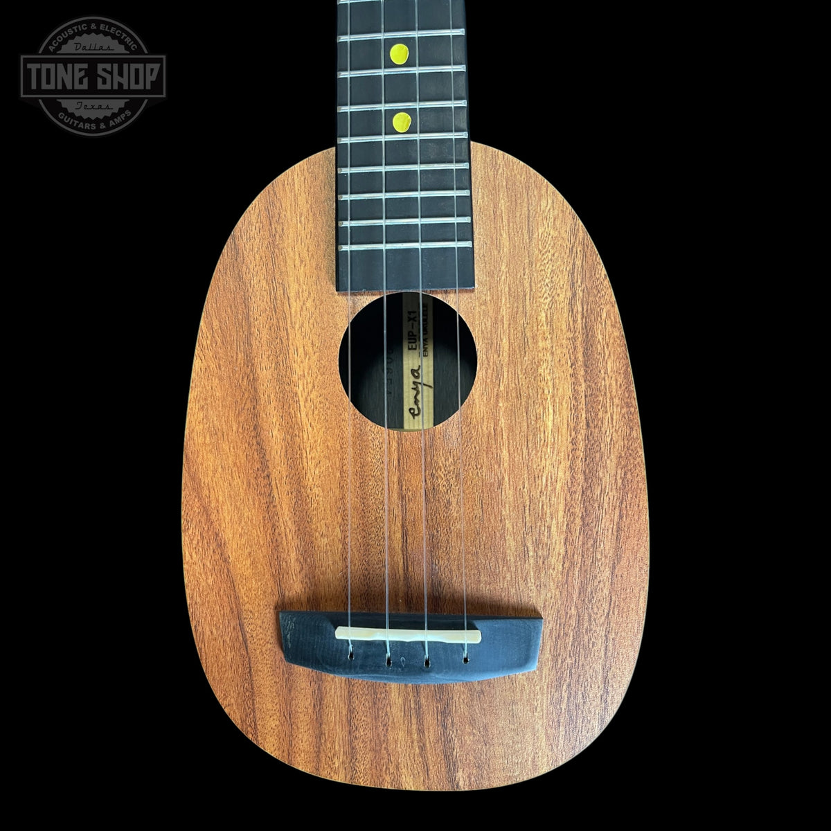 Front of Used Enya EVP X1 Ukulele.
