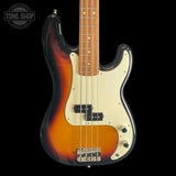 Front of Used Fender Player Precision Bass 3TS.