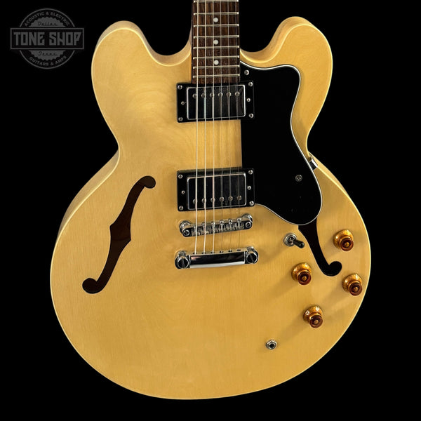 Front of Used 2008 Epiphone ES-335 Dot Natural TSS7015.