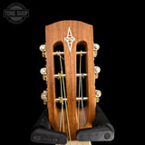 Headstock of Used Alvarez AP610ESHB Parlor Acoustic Guitar.