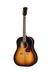 Full frontal of Gibson 1942 Banner J-45 Heavy Aged Vintage Sunburst.