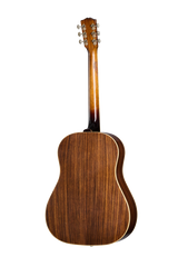Back of Gibson 1936 Advanced Jumbo Heavy Aged Vintage Sunburst.