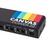 Close up op Walrus Audio Canvas Power 22 color side.