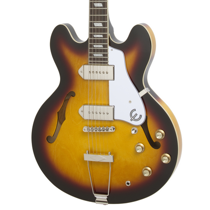 Epiphone Casino Vintage Sunburst w/bag – Tone Shop Guitars Epiphone Casino Vintage Sunburst w/bag – Tone Shop Guitars