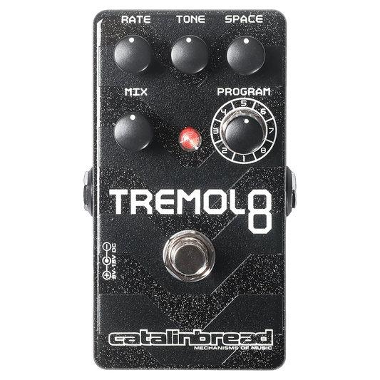 Top down of Catalinbread Tremelo 8.