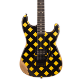 Front of Charvel Super Stock SD1 H FR Diamond Life.