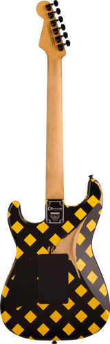 Back of Charvel Super Stock SD1 H FR Diamond Life.
