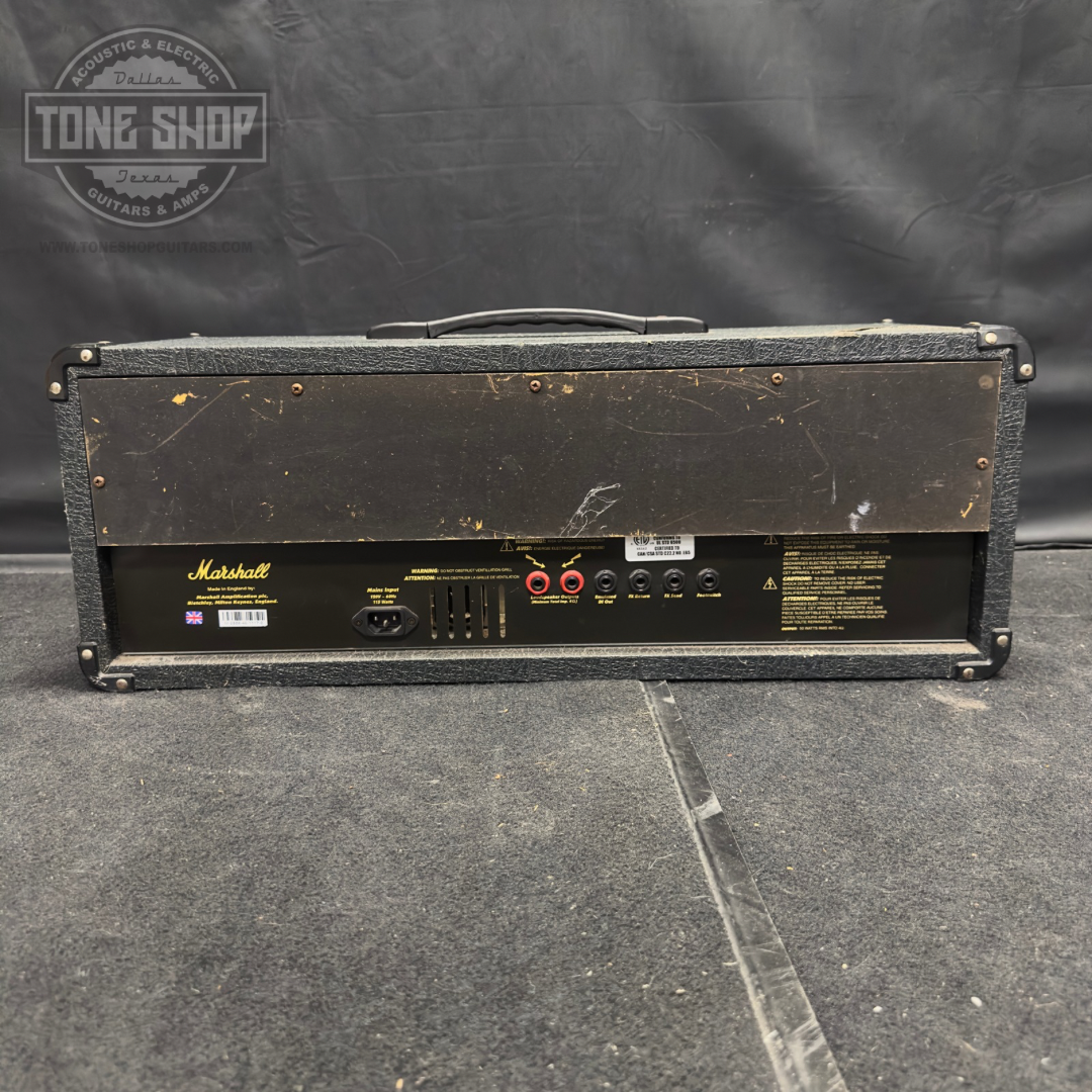 Back of Used Marshall AVT50H 50 Watt Head.