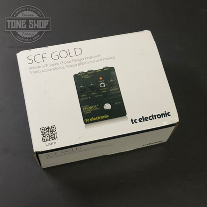 Used TC Electonic SCF Gold Stereo Chorus/Flanger w/box TSU22001
