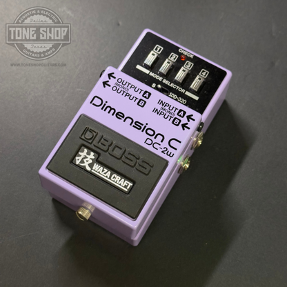 Used Boss DC-2W Waza Chorus w/box TSU22127
