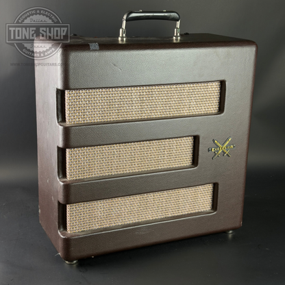 Front of Used Fender Excelsior 12w 1x15 Guitar Combo Amp.