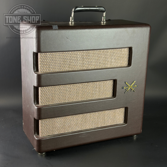Front of Used Fender Excelsior 12w 1x15 Guitar Combo Amp.