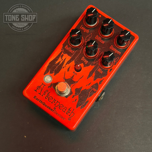 Used Earthquaker Devices Afterneath V3 Reverb Red w/box TSU23213
