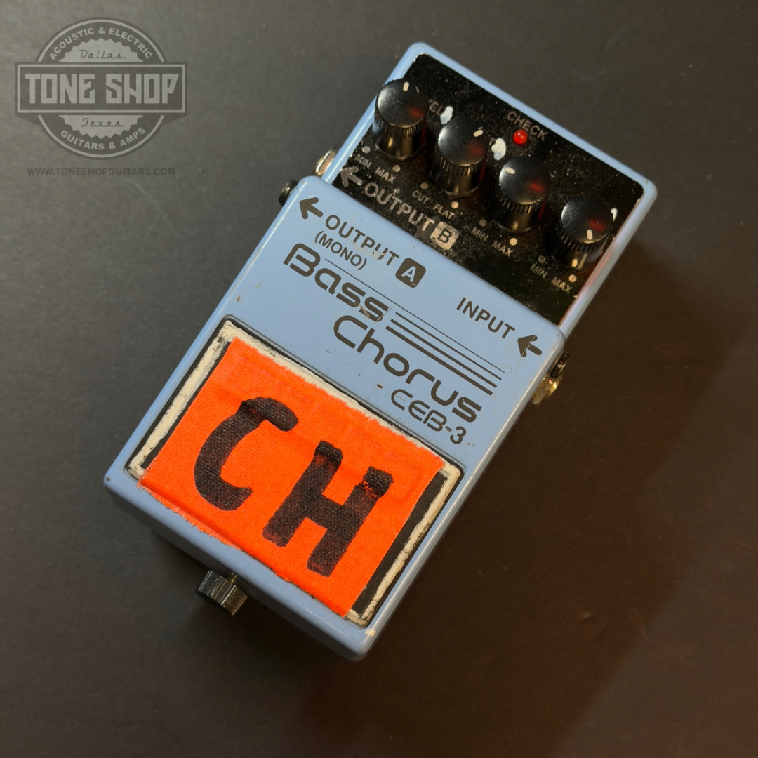 Used Boss CEB-3 Bass Chorus TSU23220