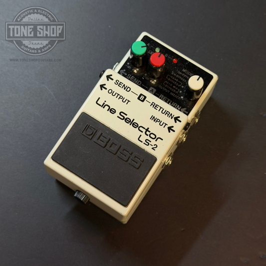 Used Boss LS-2 Line Selector w/box TSU23221
