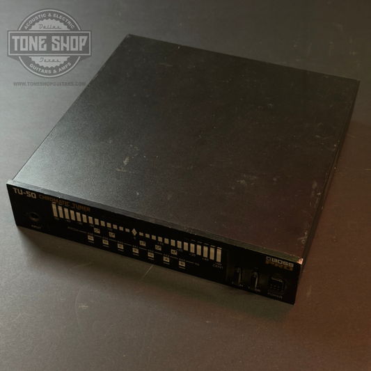 Used 1992 Boss TU-50 Rack Tuner w/Power Supply TSU23223