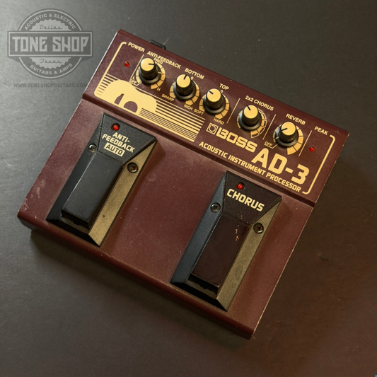 Used Boss AD-3 Acoustic Instrument Processor TSU22963