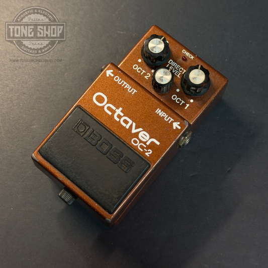 Vintage 1982 Boss OC-2 MIJ Black Label TSU23037
