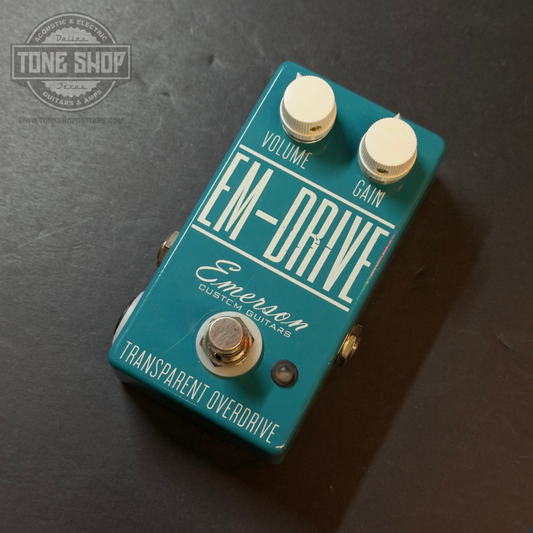 Used Emerson Custom EM-Drive Transparent Overdrive w/box TSU22905