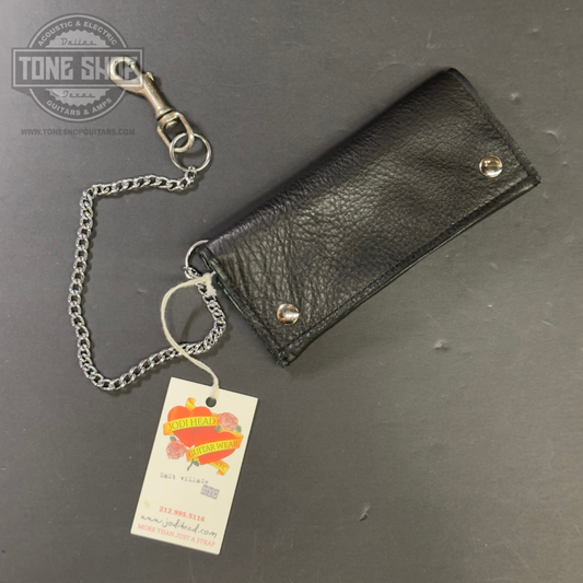 Front of Jodi Head Leather Wallet.