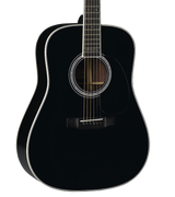 Front of Martin D-35 Johnny Cash Signature Black.