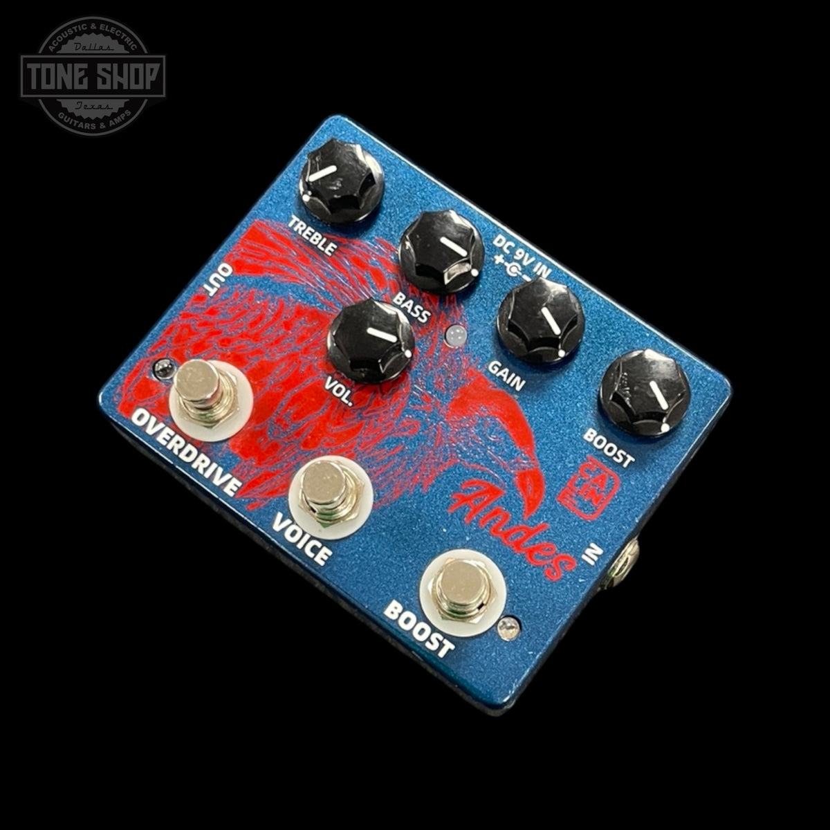 Top of Used Caline DCP11 Andes Compressor/ Boost TSS7354.