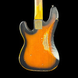 Back of body of Nash PB-55 2-Tone Sunburst Heavy Aging Ash/MP White Guard TSG-263.