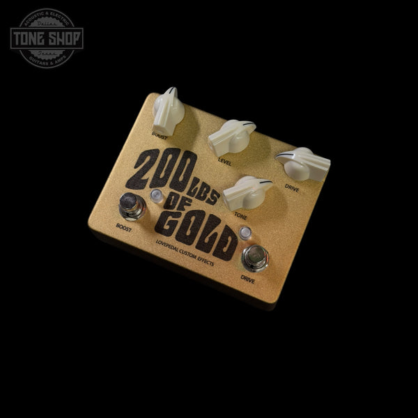 Used Lovepedal 200lbs of Gold Drive/Boost w/box TSU24725