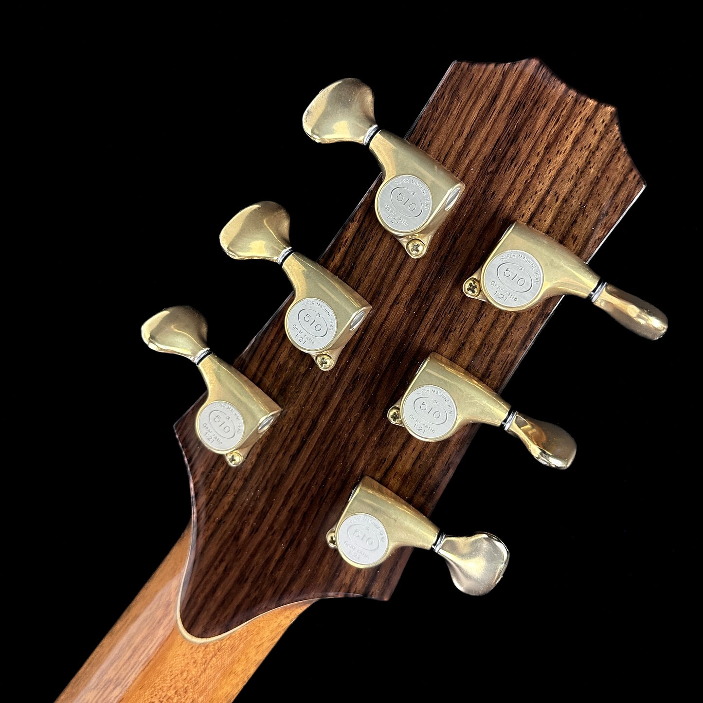Back of headstock of Used 2009 R. Taylor Style 1.