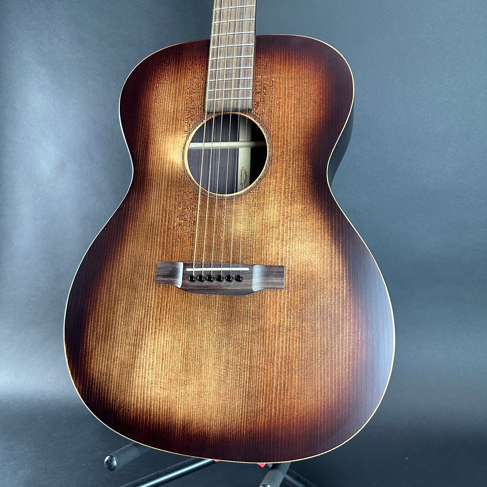 Front angle of Used Martin 000-16 Streetmaster.