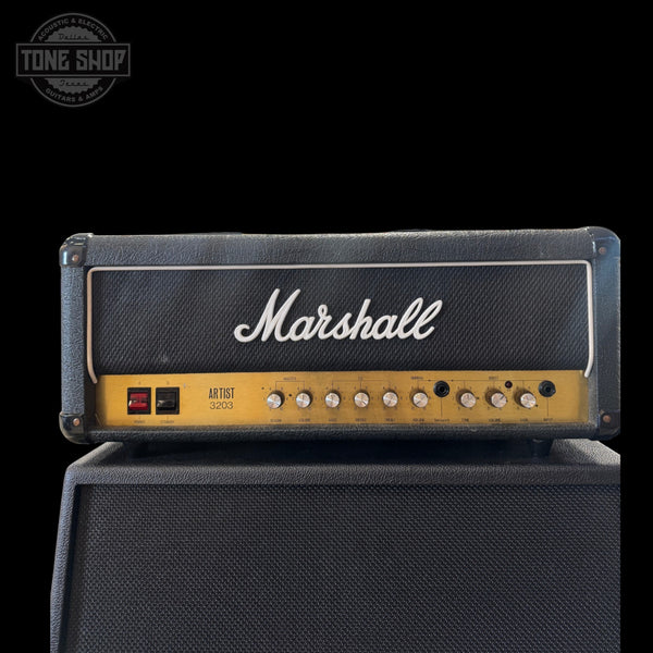 Front of Used 1989 Marshall Artist 3203 30 Watt Amplifier Head TSS6984.
