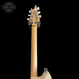 Back of headstock of Used EVH MIJ Series EVH Signature Wolfgang Ivory.