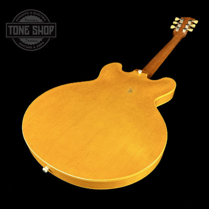 Back angle of Gibson Custom Shop 1958 ES-335 Dirty Blonde Murphy Lab Heavy Aged Limited.