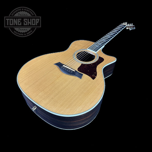 Front angle of Used Taylor 814ce Natural.