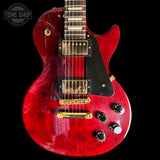 Front of Used 2021 Gibson Les Paul Studio Wine Red GH TSS7609.